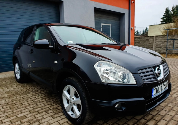 Nissan Qashqai cena 25500 przebieg: 246026, rok produkcji 2008 z Więcbork małe 781